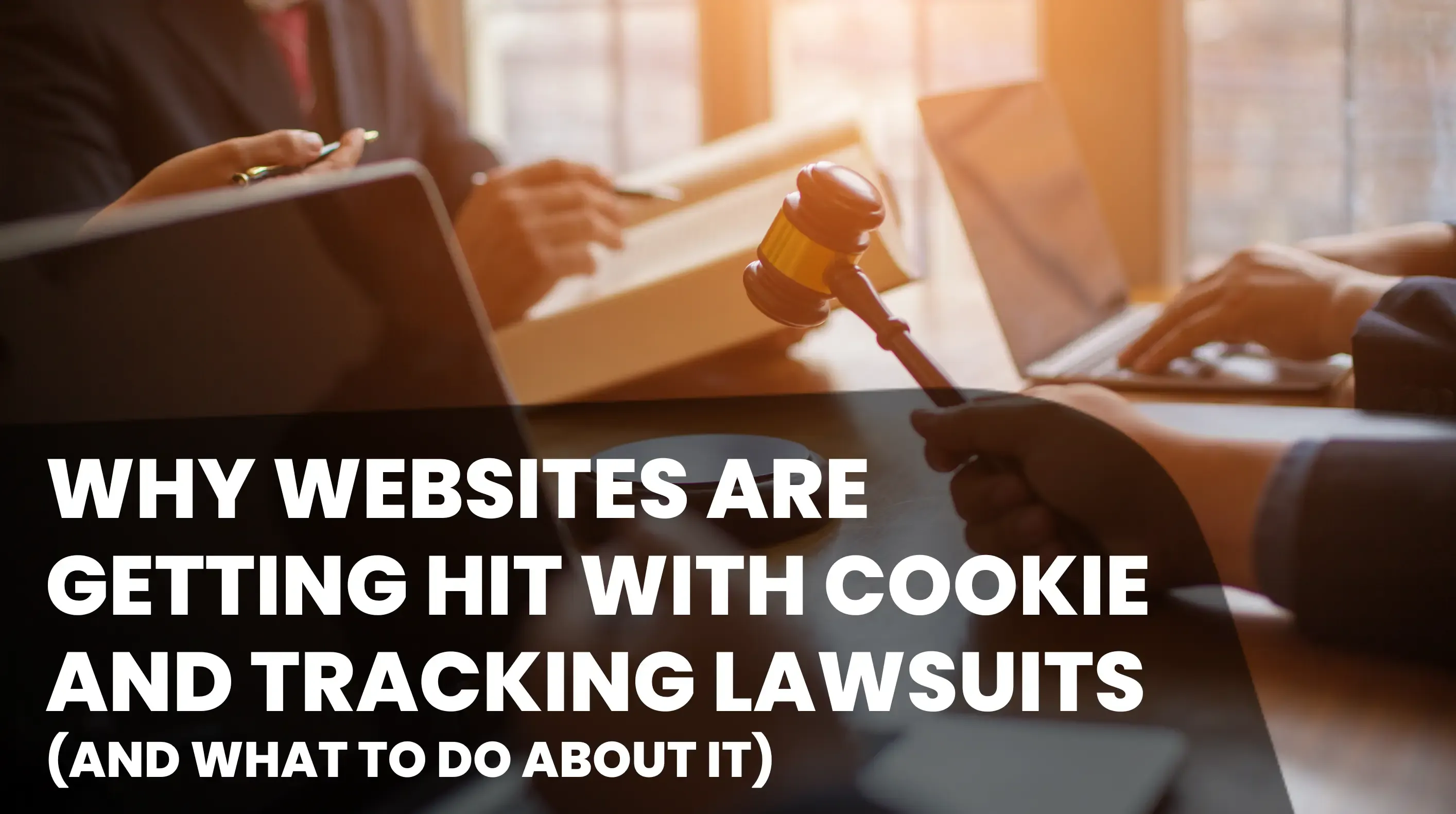 Cookie and tracking lawsuits blog header image